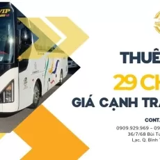 Dịch Vụ Xe 29 Chỗ Giá Cạnh Tranh