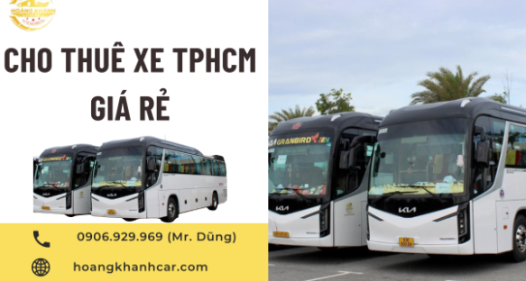 Cho Thuê Xe TPHCM Giá Rẻ