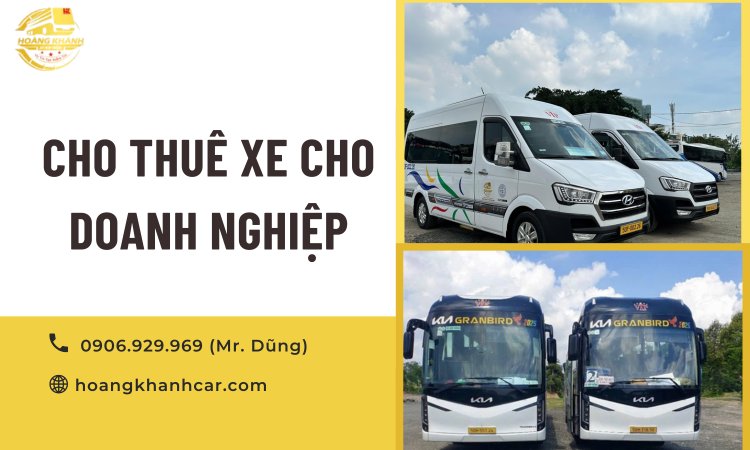 Cho Thuê Xe Cho Doanh Nghiệp Chuyên Nghiệp, Uy Tín, Giá Tốt Tại TP.HCM