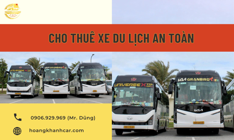 Cho Thuê Xe Du Lịch An Toàn – Hành Trình Đáng Tin Cậy Cùng Hoàng Khánh Car