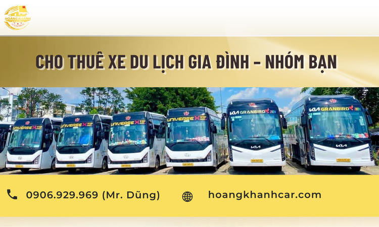 Cho Thuê Xe Du Lịch Gia Đình – Nhóm Bạn: Hành Trình Hoàn Hảo Cùng Hoàng Khánh Car