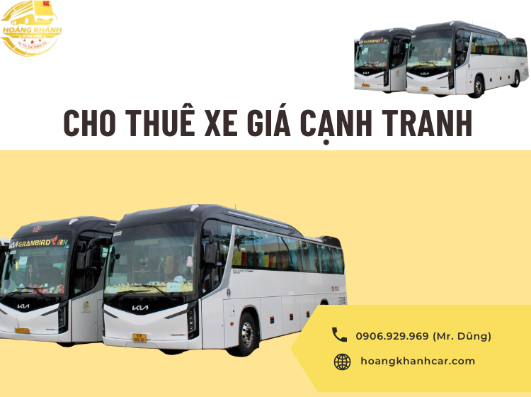 Cho Thuê Xe Giá Cạnh Tranh – Giải Pháp Hoàn Hảo Cho Mọi Hành Trình Cùng Hoàng Khánh Car