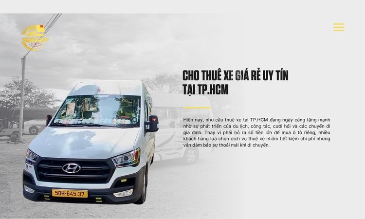 Cho Thuê Xe Giá Rẻ Uy Tín Tại TP.HCM – Giải Pháp Di Chuyển Tiện Lợi Cho Mọi Nhu Cầu