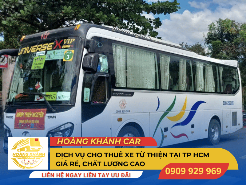 thuê xe du lịch đi từ thiện - ảnh 1