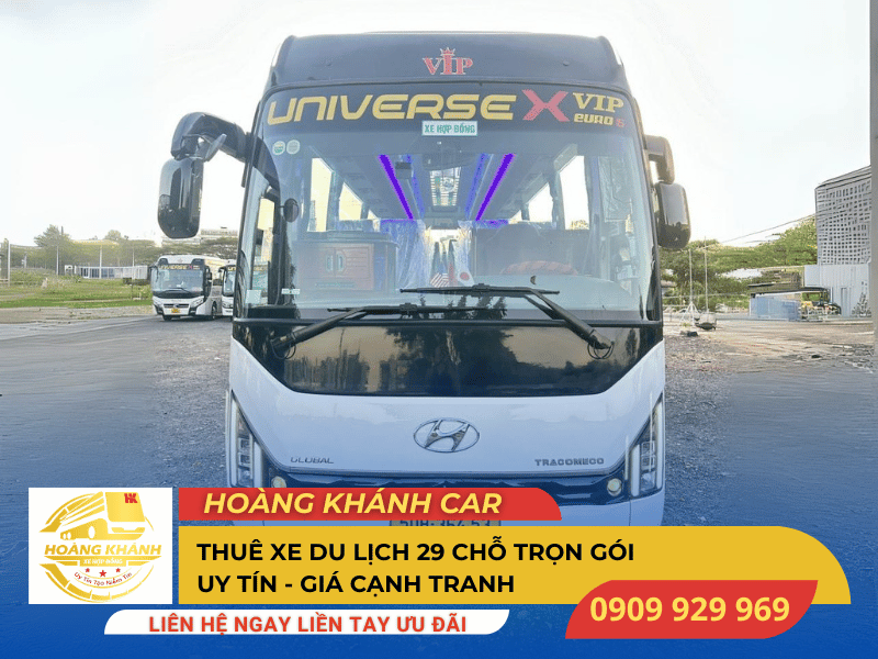 Cho Thuê Xe Du Lịch 29 Chỗ Giá Rẻ Tại TPHCM