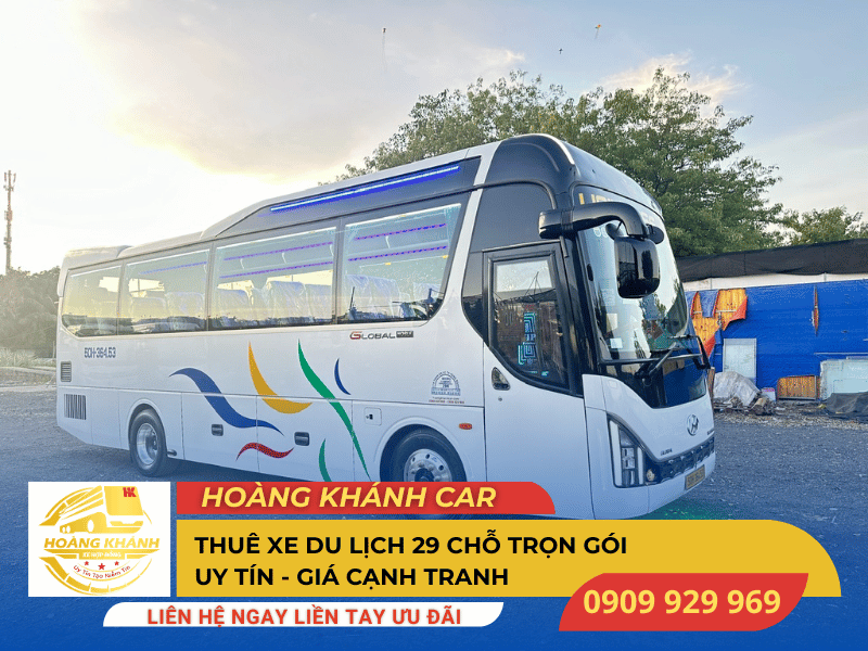 Cho Thuê Xe Du Lịch 29 Chỗ Giá Rẻ Tại TPHCM