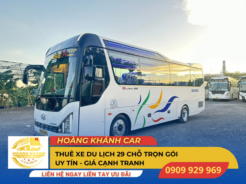 Cho Thuê Xe Du Lịch 29 Chỗ Giá Rẻ Tại TPHCM