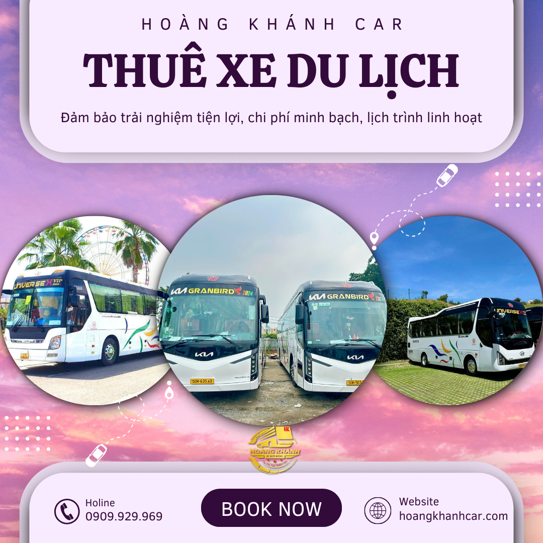 Quy trình thuê xe hợp đồng - tour tại DU LỊCH HOÀNG KHÁNH