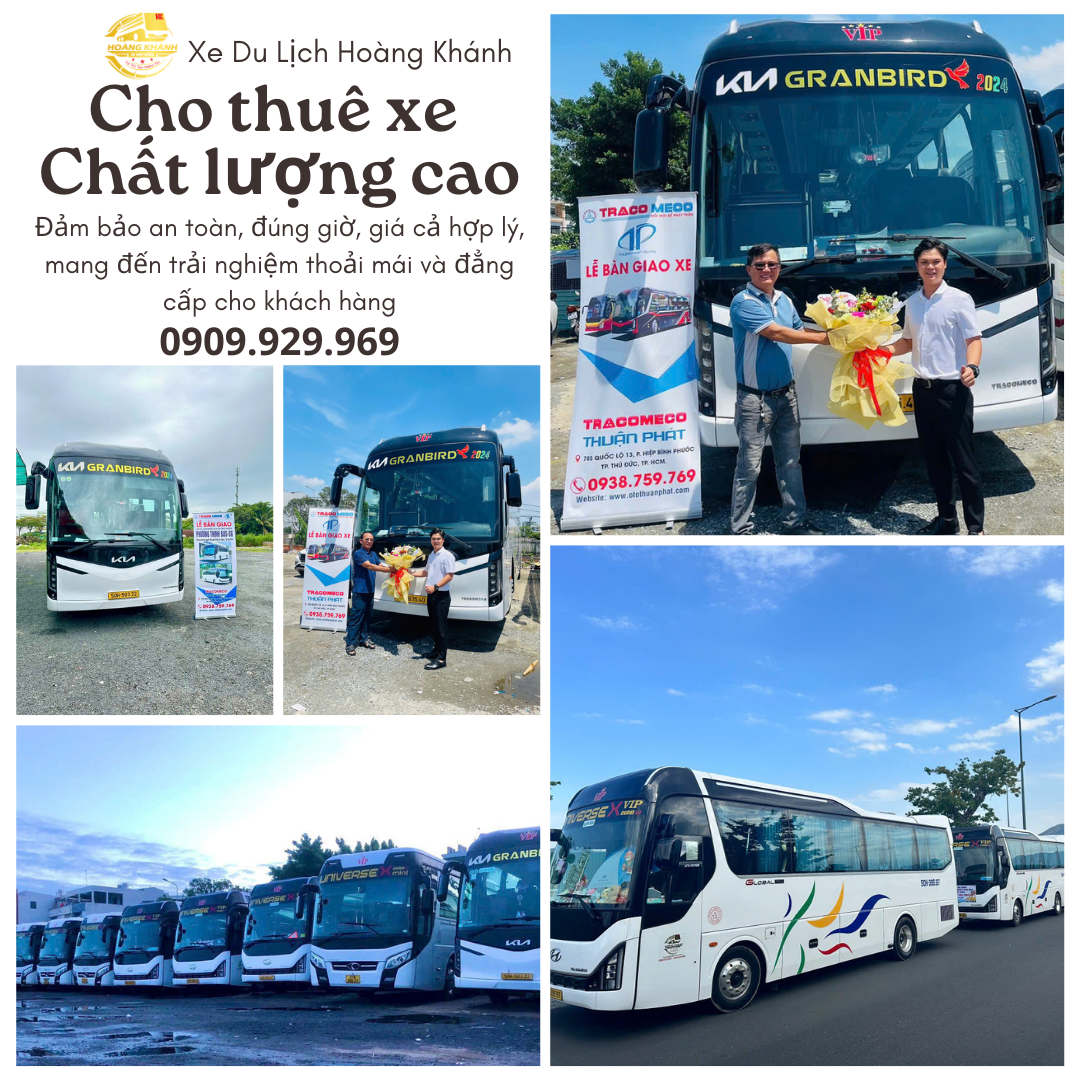 Thông tin liên hệ dịch vụ thuê xe 29 chỗ tại TP.HCM