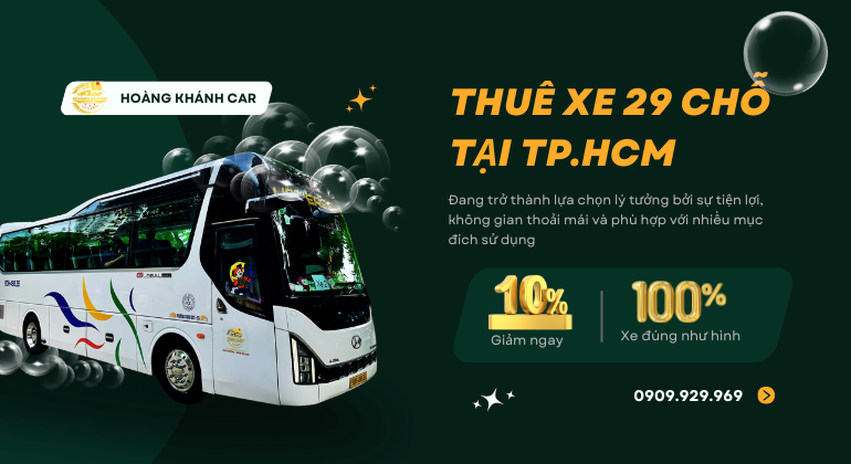 Tại sao nên chọn xe 29 chỗ cho đoàn khách vừa và nhỏ?